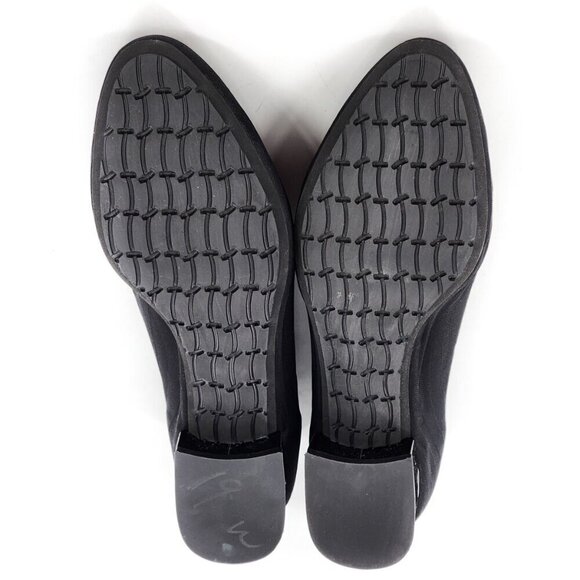 THIERRY RABOTIN Nasso NWOB Black Stripe Flats Shoes - Picture 7 of 7